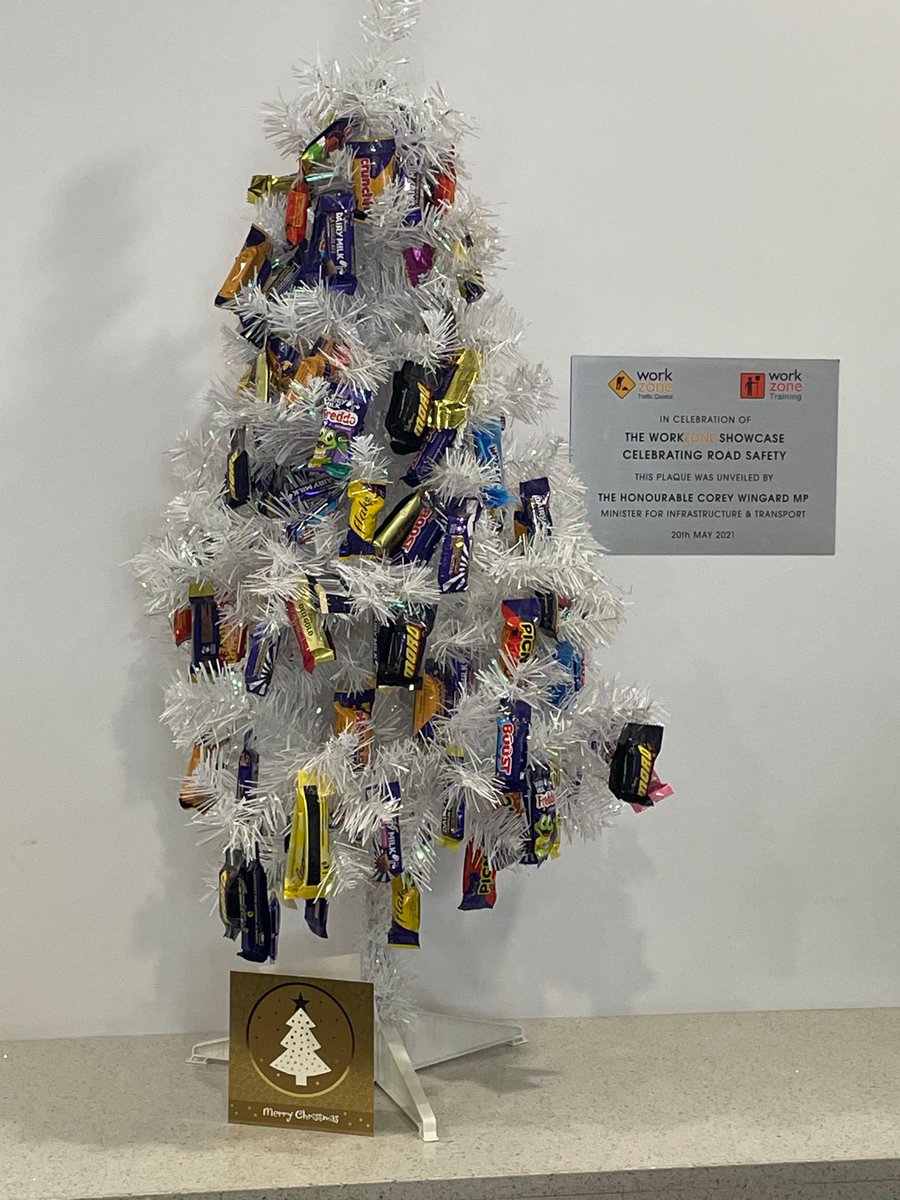WorkzoneTraffic's tweet photo. Help!
This Christmas Tree arrived, with no explanation, from the Christmas Dingo.
For the second year in a row, we can’t figure out who the Christmas Dingo is!
Can you help us solve the mystery?
Who do you think the Christmas Dingo is?
#mystery #christmas #workzoneway https://t.co/NmQ2r3VmX6