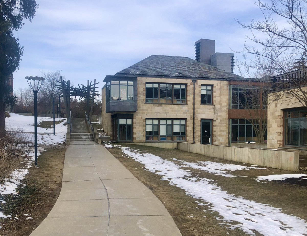 JoshLipnik's tweet photo. Brookside School at Cranbrook in Bloomfield Hills, MI designed by Canadian architect Peter Rose and built 1996-97 https://t.co/Eyt2E5yGBV