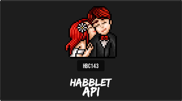 HabbletAPI's tweet image. Um novo emblema foi hospedado no Habblet Hotel!

Um casamento de natal #LorIz
Em 16/12/2021, testemunhei um grande amor #HabbletCreate.