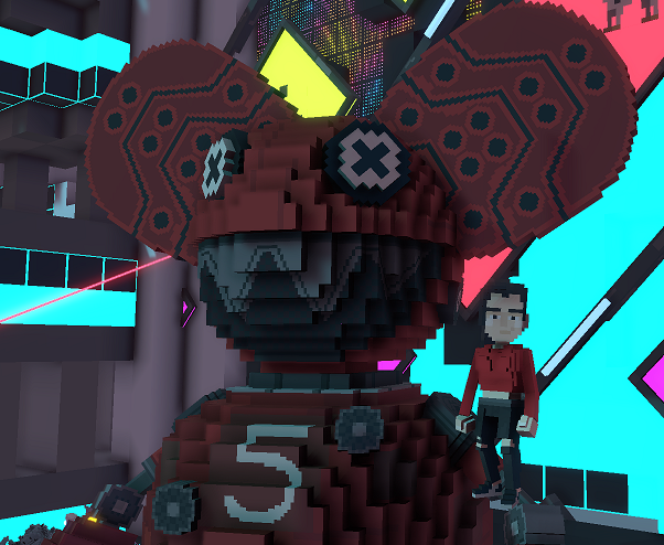 lilyawashington's tweet photo. @TheSandboxGame @deadmau5 But first, let me take a selfie!📸😋
Say cheese...🧀
@deadmau5 https://t.co/VMeB7FU87i