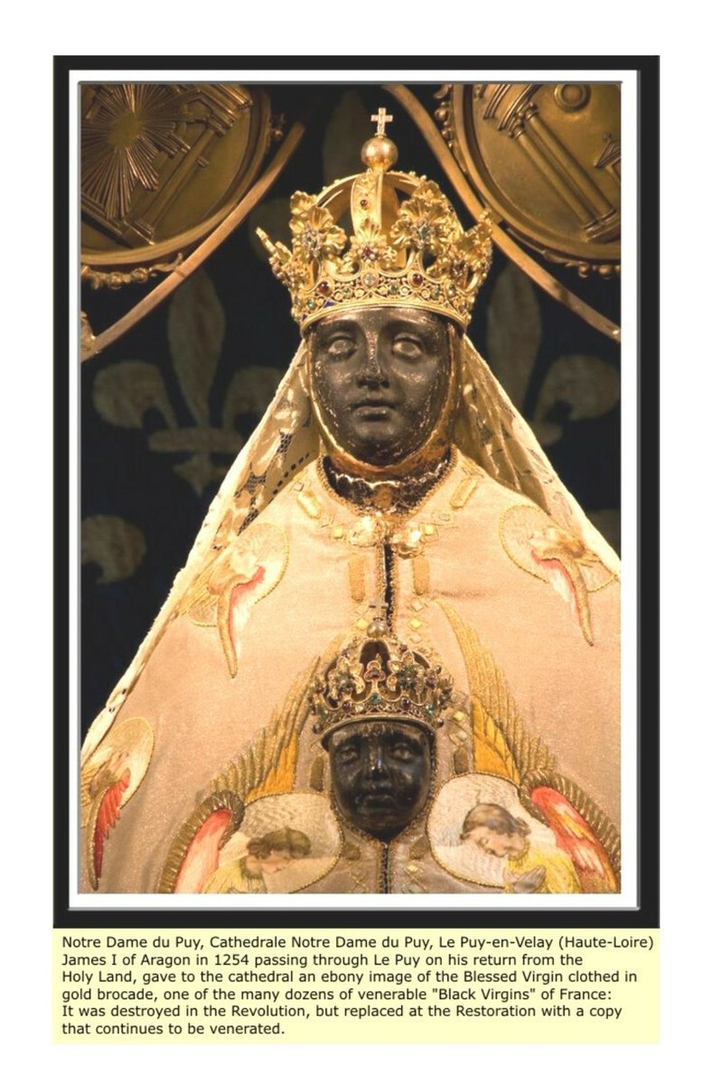 Lafayette4Ever's tweet photo. Questions of the day.

Why does your pope worship at the feet of the Black Madonna?

Why is the Black Madonna found throughout Russia? https://t.co/jlIkwlwrOY