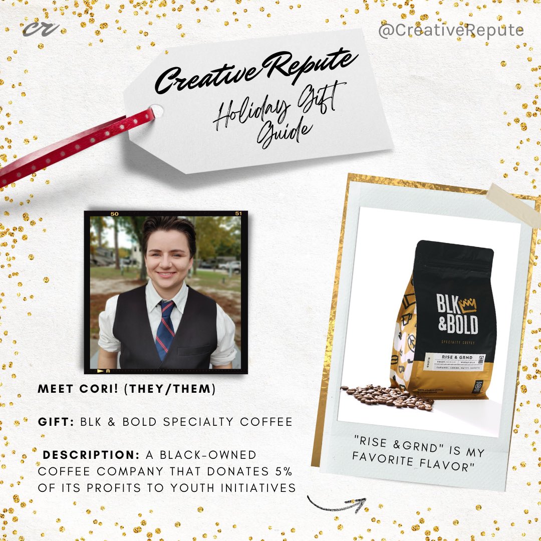 CreativeRepute's tweet photo. Looking for #Meaningful #Gifts to #Give this season? #CreativeRepute #Holiday #GiftGuide is here to help. Team members are sharing local or small business they are most excited to support this year. Invest in your community and give the gift that keeps on giving. @BlkandBold https://t.co/5KneTJPKAc
