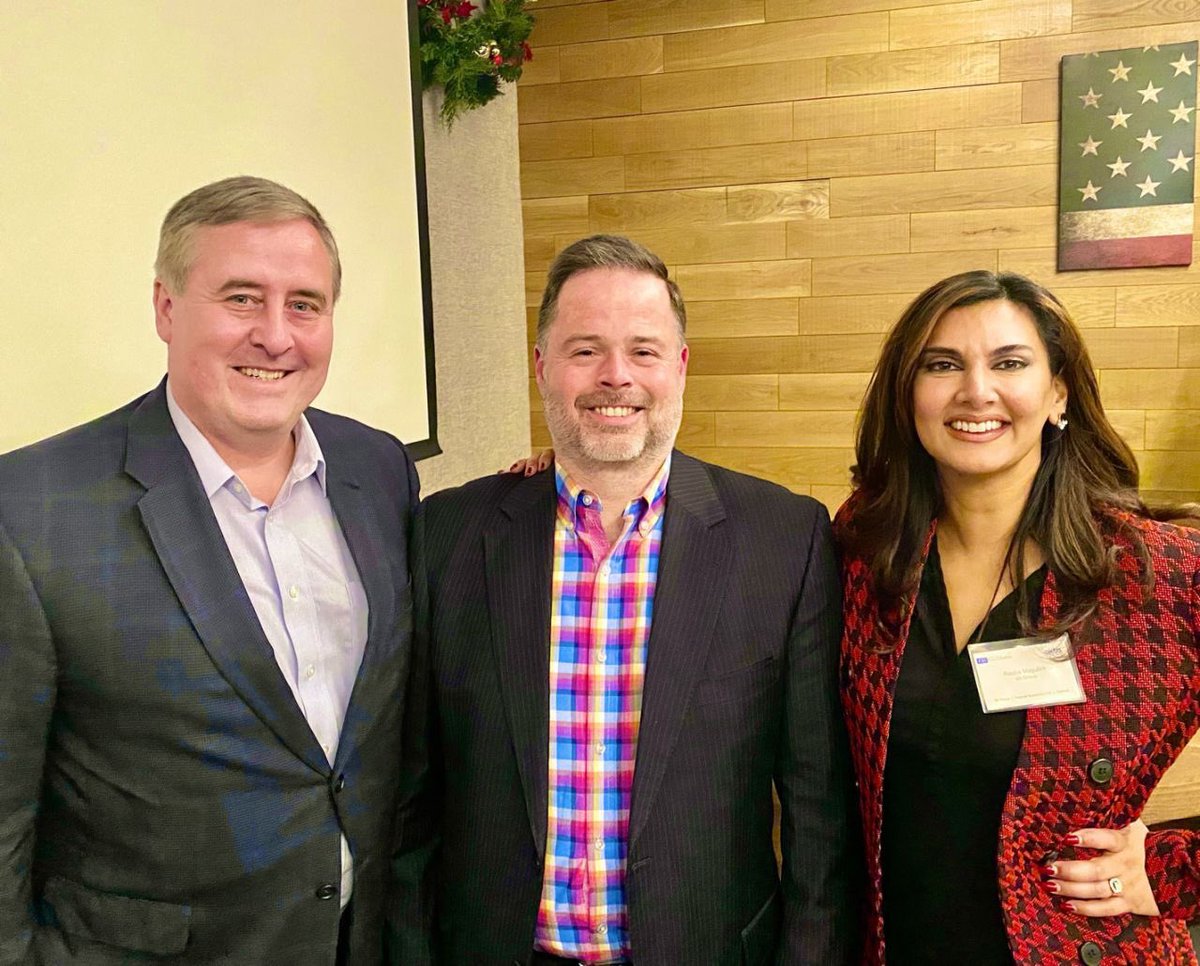 group_d8's tweet image. d8 Group was honored to be invited as a panel SME with James G. and Rick Holgate at the Okta FSI Executive Rountable last night!  Invigorating discussion with industry’s finest, topic of “Understanding and Mitigating the Growing Cybersecurity Threats to Federal Agencies” #govcon