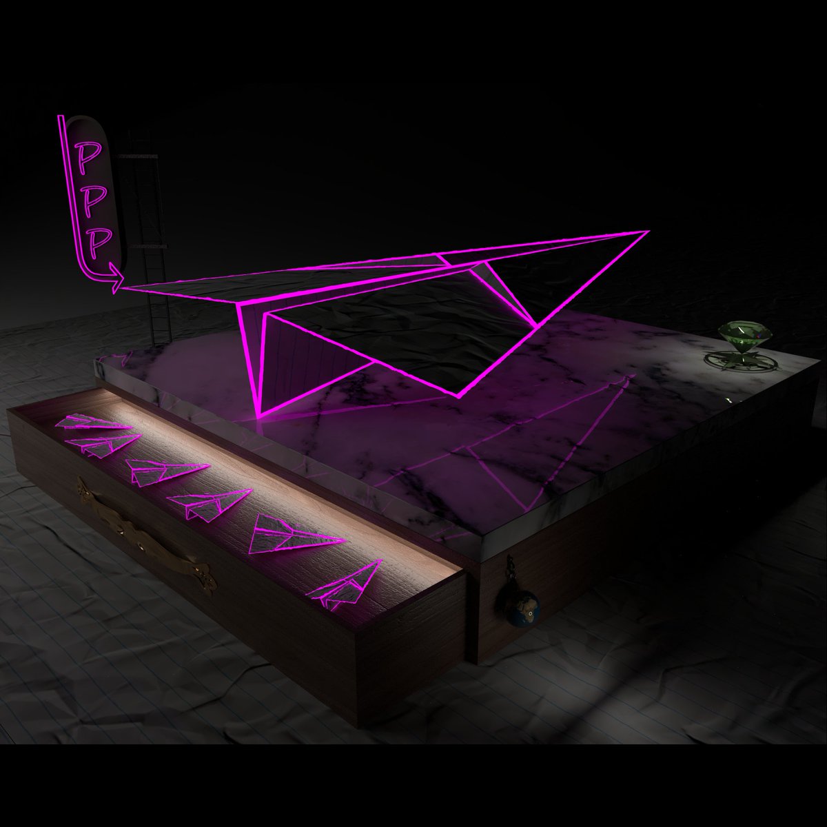 PaperPlanesNFT's tweet photo. ➣# Pink Neon Plane.

➣The second collection has already landed... ➣Be the first to get your plane...

➣0,012ETH...

➣Go to get them in opensea...⇣⇣

➣LINK IN BIO !!!

➣PaperPlanesProject...

#NFTs #NFT #nftart #nftcollectors #opensea #Ethereum #cryptoart #Crypto https://t.co/UOAkVu0n07