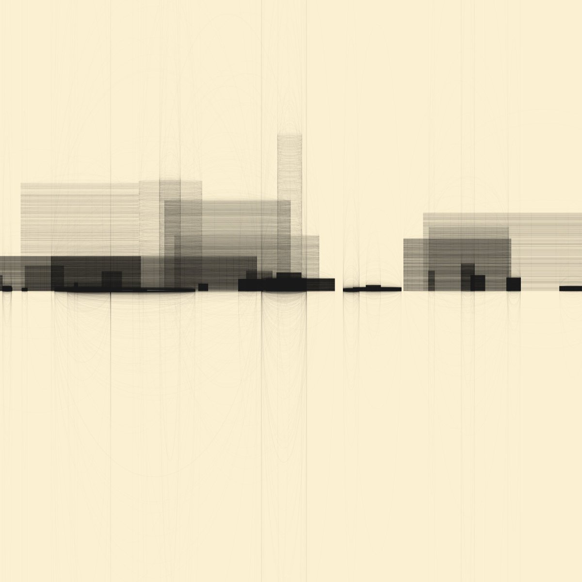 strokeWeight(1)
strokeWeight(0.1) 
strokeWeight(0.01)
➖
or how stroke reveals the process
#generativeart