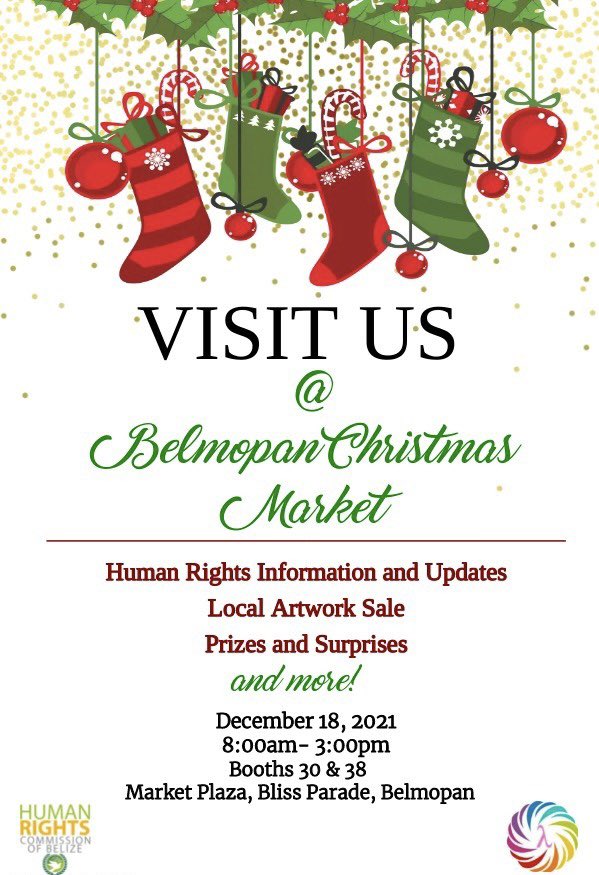 ourcirclebze's tweet photo. This Saturday, catch us at the Belmopan Christmas Market alongside the @HumanBelize at booths 30 and 38.

Date: Saturday, December 18th
8:00 am - 3:00 pm 
#Belmopan Market Plaza
Bliss Parade, Belmopan

@BelizeChamber https://t.co/yzjy8rwb7n