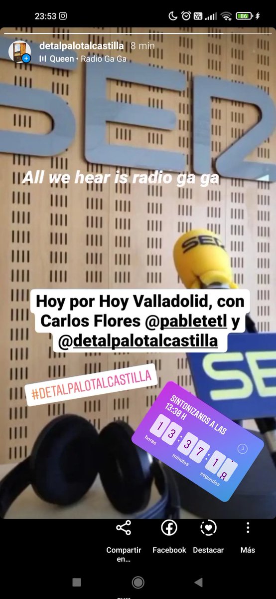 TalCastilla's tweet photo. Hoy miércoles, desde las 13:30 h, te espero en @ValladolidSER, con el único e inigualable Carlos Flores y con @Pablo_Trillo_ y su @TalCastilla https://t.co/6RywQqUqx5