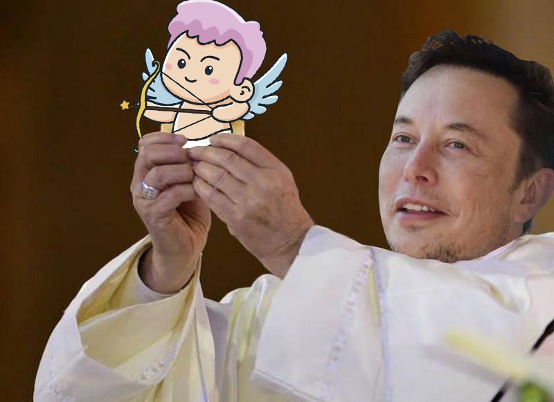 chauchielperro's tweet photo. @elonmusk Doge? What’s doge? We only pray to cherubs here 😂😂 @CherubsDao https://t.co/OuH5BqRNuH
