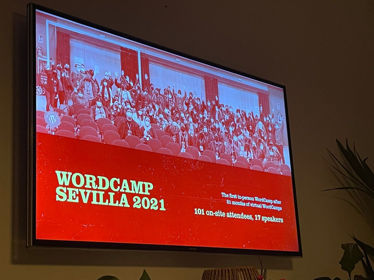 Hemos salido en el #StateOfTheWord 

Dando la nota como siempre #WCSevilla
