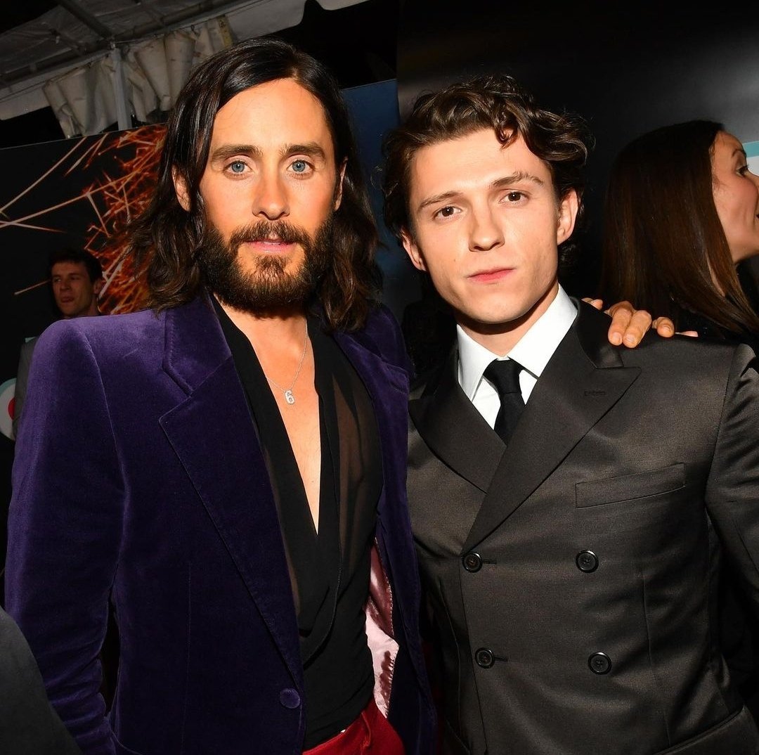 MorbiusUpdates's tweet image. 📷 | Tom Holland and Jared Leto last night at the #SpiderManNoWayHome premier. 

(vía bucknerphoto on Instagram)