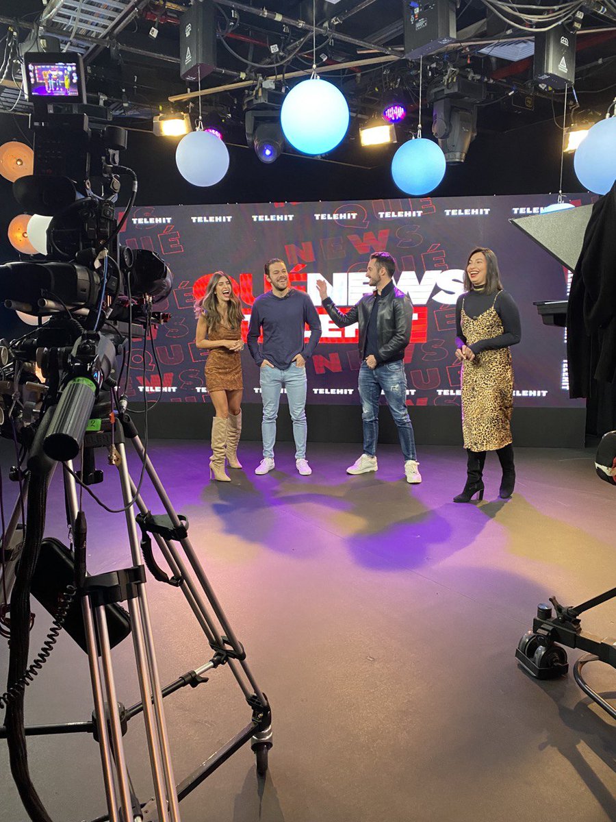 La pasamos increíble hoy en Qué News <a href="/telehit_musica/">Telehit Música</a> 🧡