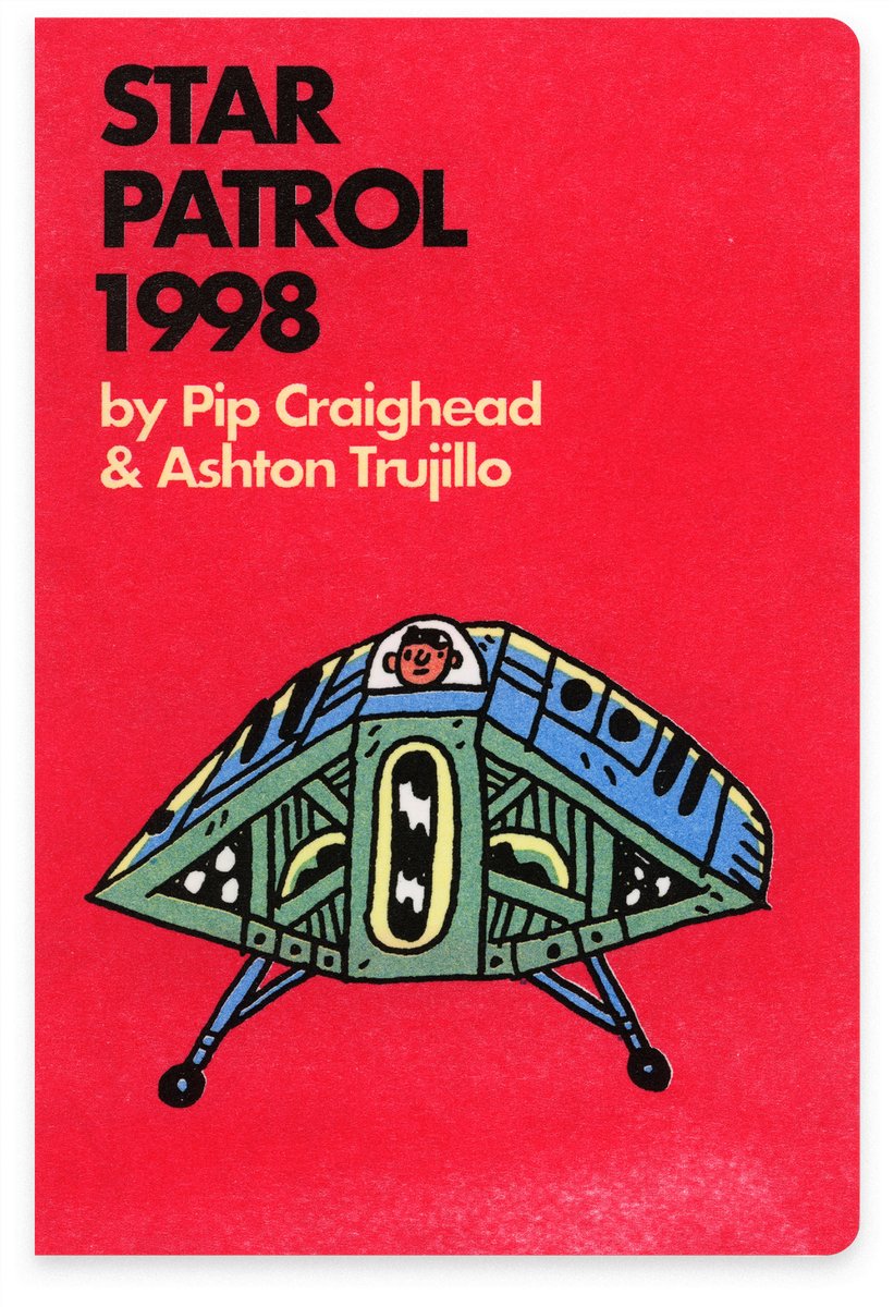 PipCraighead's tweet photo. My buddy Ashton Trujillo and I have a brand-new comic about memory, nostalgia, starships, and longing: STAR PATROL 1998, now available from Really Easy Press at https://t.co/eVaMYTOVpM https://t.co/F42dgABLpI