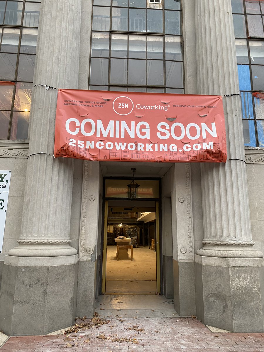 25NCoworking's tweet photo. BREAKING NEWS: Tune into NBC Waco tonight at 6p and for the full story of our new 25N Waco location at 10p! 🎉 Watch as Mara Hauser, CEO of 25N Coworking and NBC reporter gives us the inside look. https://t.co/lS3So997d3