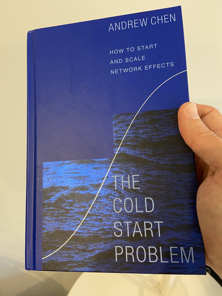 alecdickinson's tweet image. Andrew Chen your book just arrived in Chile!

I have been reading and audiobooking the book for the last week because I couldn’t wait, it’s a work of art.

#growth #coldstartproblem #andrewchen #a16z #networkeffects