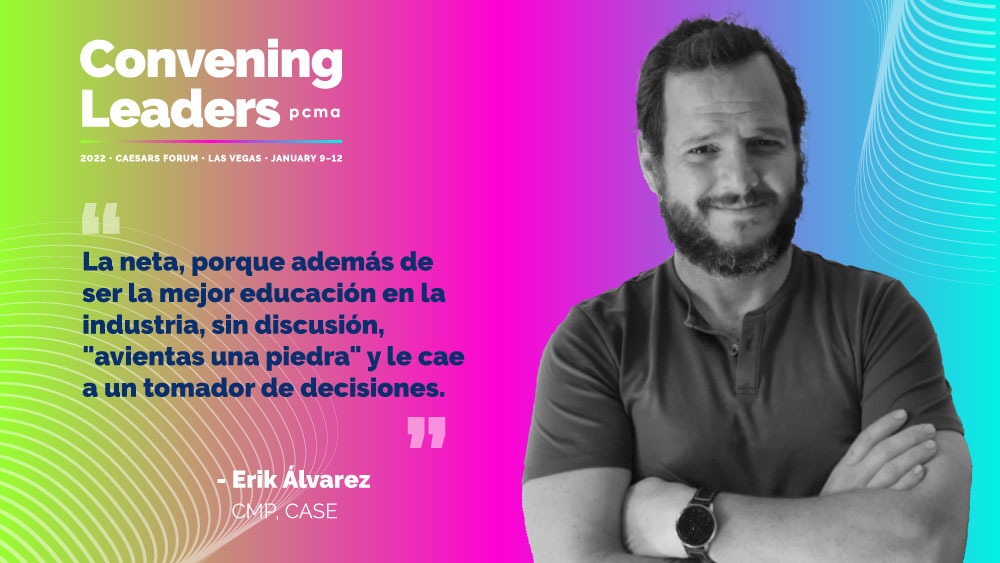 Las razones TOP para asistir a Convening Leaders 2022
Gracias por su contribución, aquí las respuestas de la industria de reuniones.
¿Estarás ahí?
Promoción exclusiva para LATAM
#CL22 #PCMACL