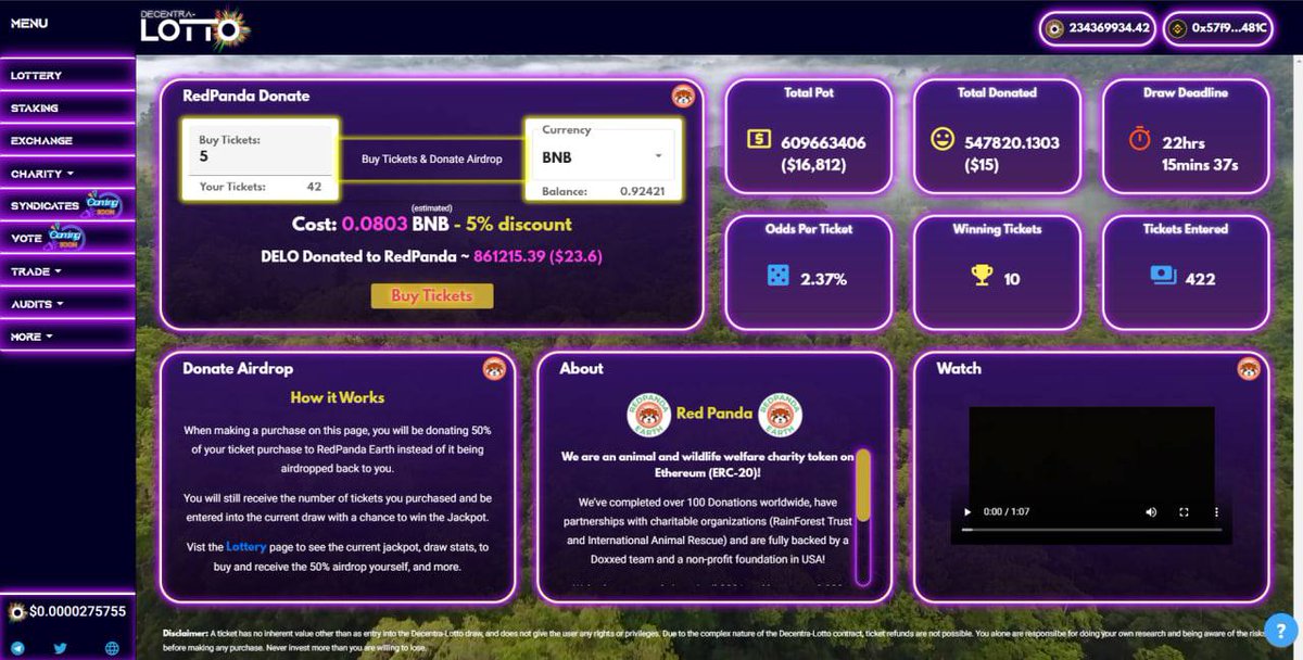 Decentra tweet media