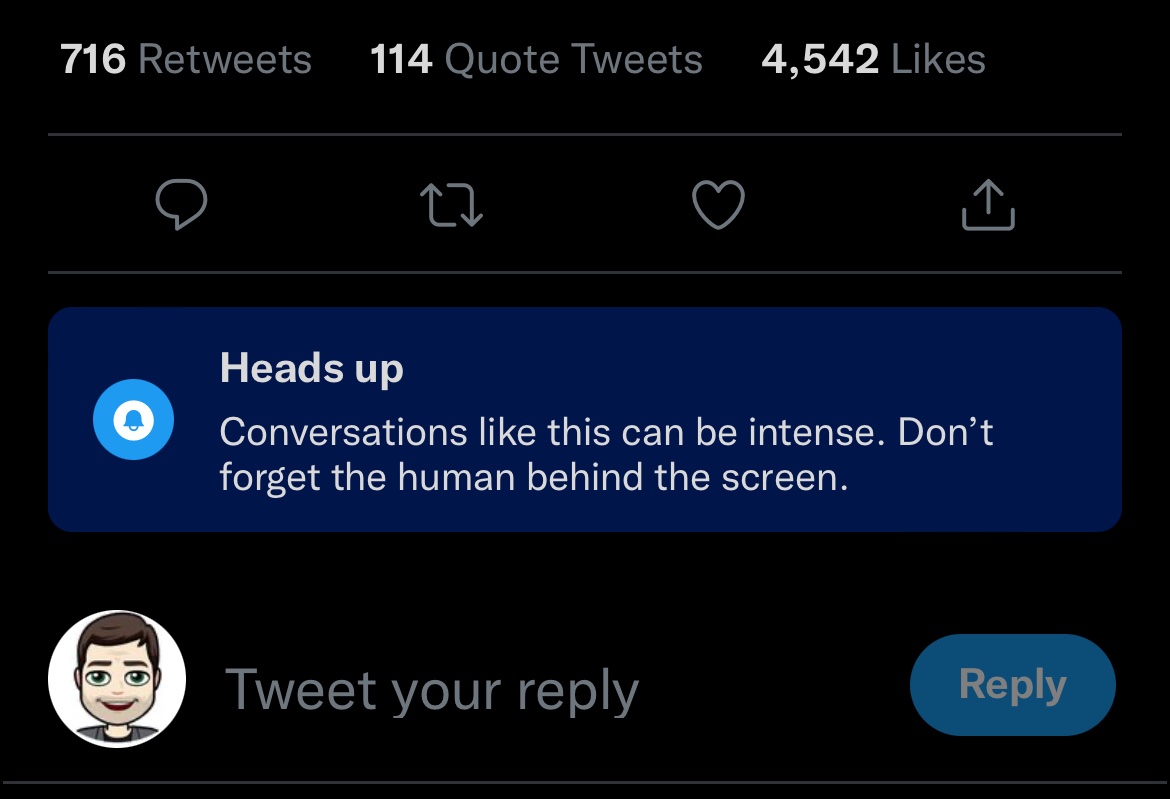 Twitter forgot who it was.