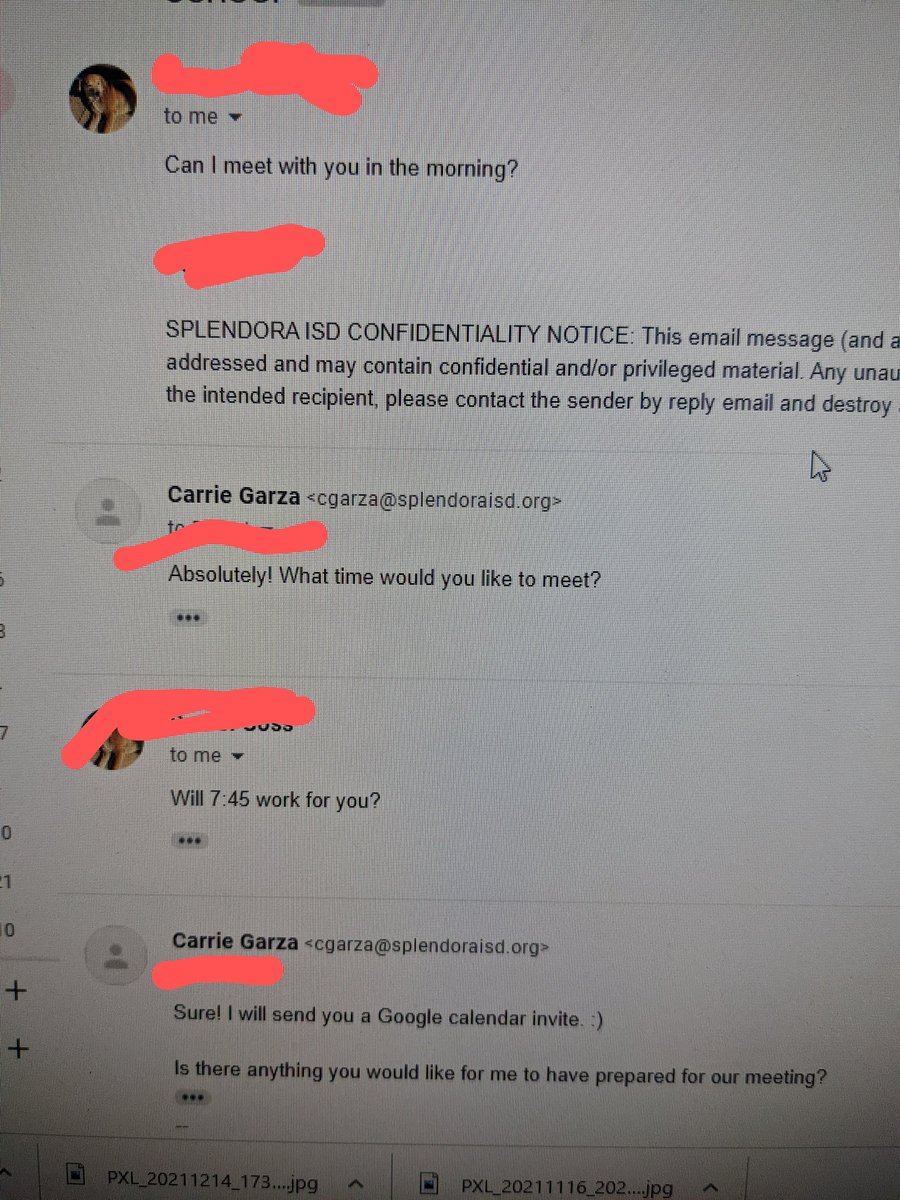 Principal Goals! 
This is the conversation between a fifth grader and me. ❤️🎉
Self advocacy is so important!