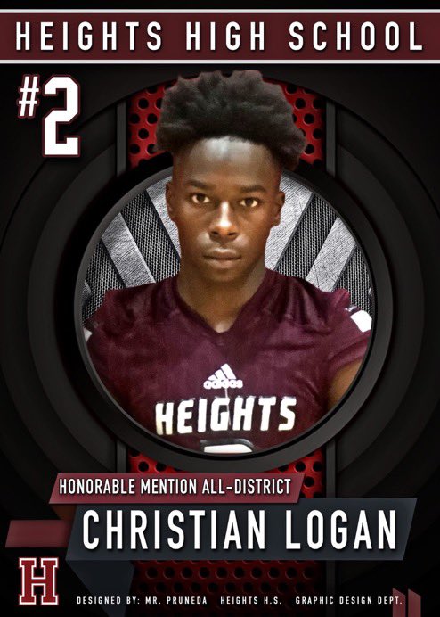 FootballHeights's tweet photo. DB Christian Logan
Honorable Mention All-District 
@datboiichris8 https://t.co/VA0NNkwAjM