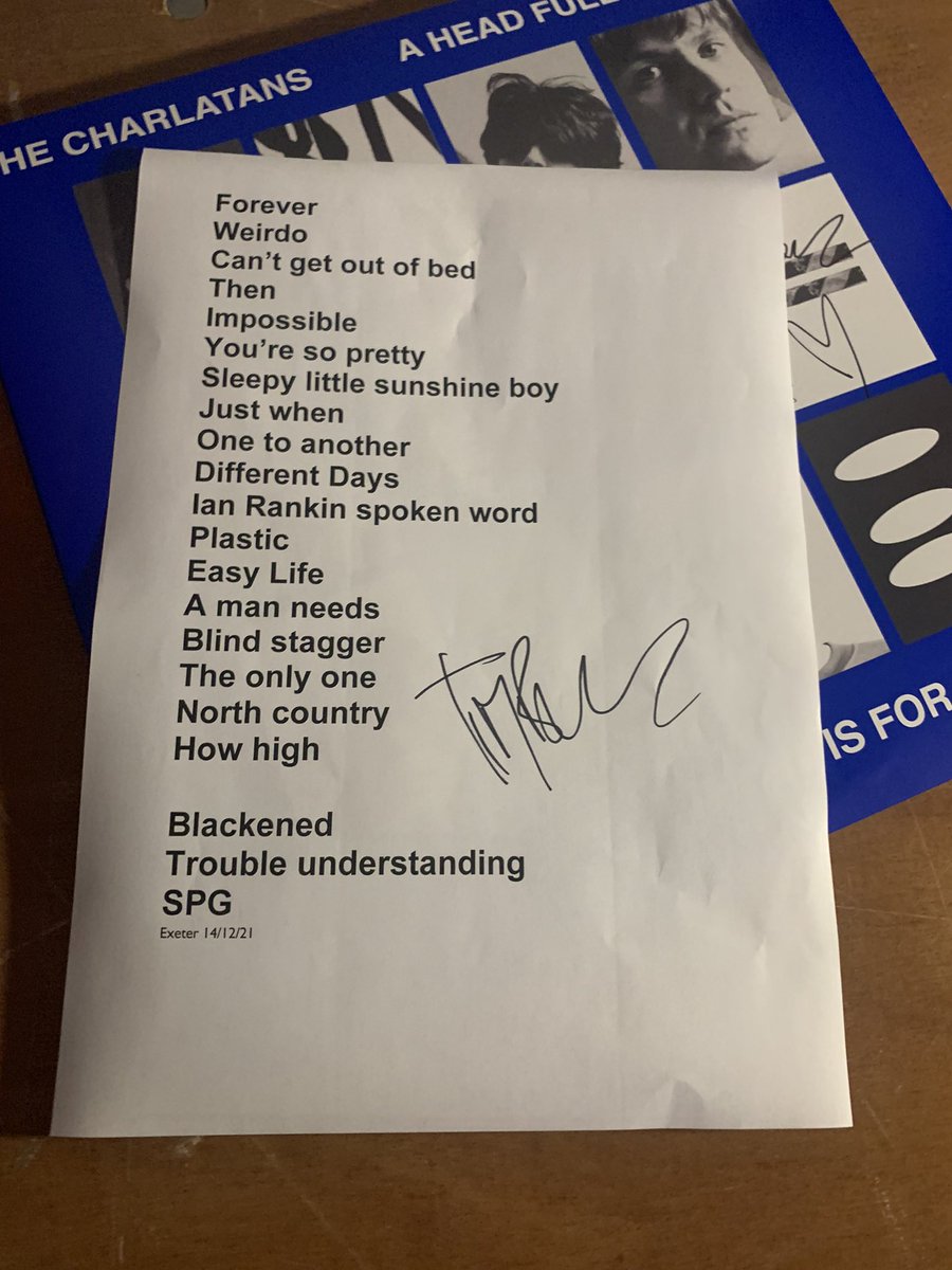 Tim Burgess tweet media