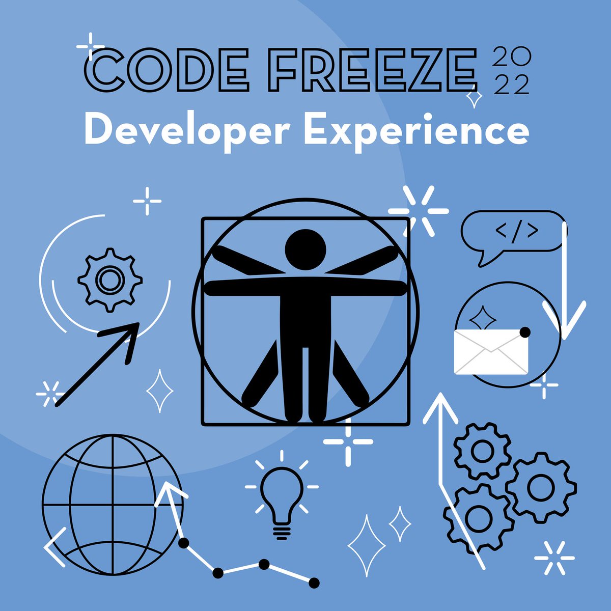 StephenThere's tweet photo. Don't miss #CodeFreeze2022  on Jan 13th! Join keynotes @menloprez, @LlewellynFalco, and Jaclyn Damiano for a day-long virtual dive into Developer Experience. Includes workshops, breakouts, coding sessions, and Menlo tour.
https://t.co/q3YUESRzsN  
#developer #technology #cprime https://t.co/iNxxoDbaIz