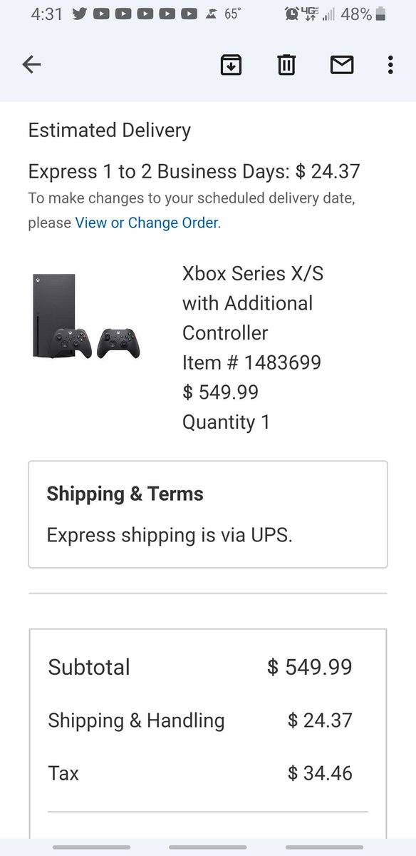 Skip_Dye's tweet photo. @PS5restocks_etc Big Thanks!!! Finally got one. https://t.co/3r8o02hgVu