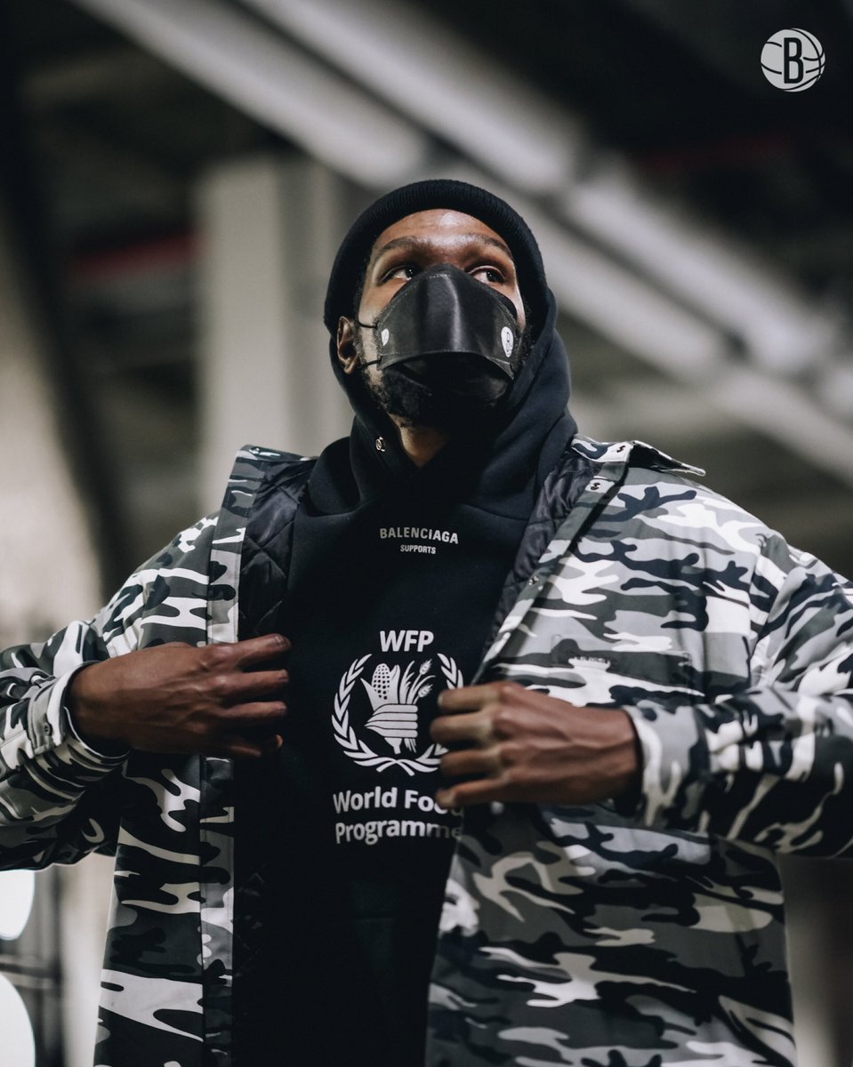 BrooklynNets's tweet photo. KD is AVAILABLE for tonight’s game https://t.co/0NH4VJCkNO