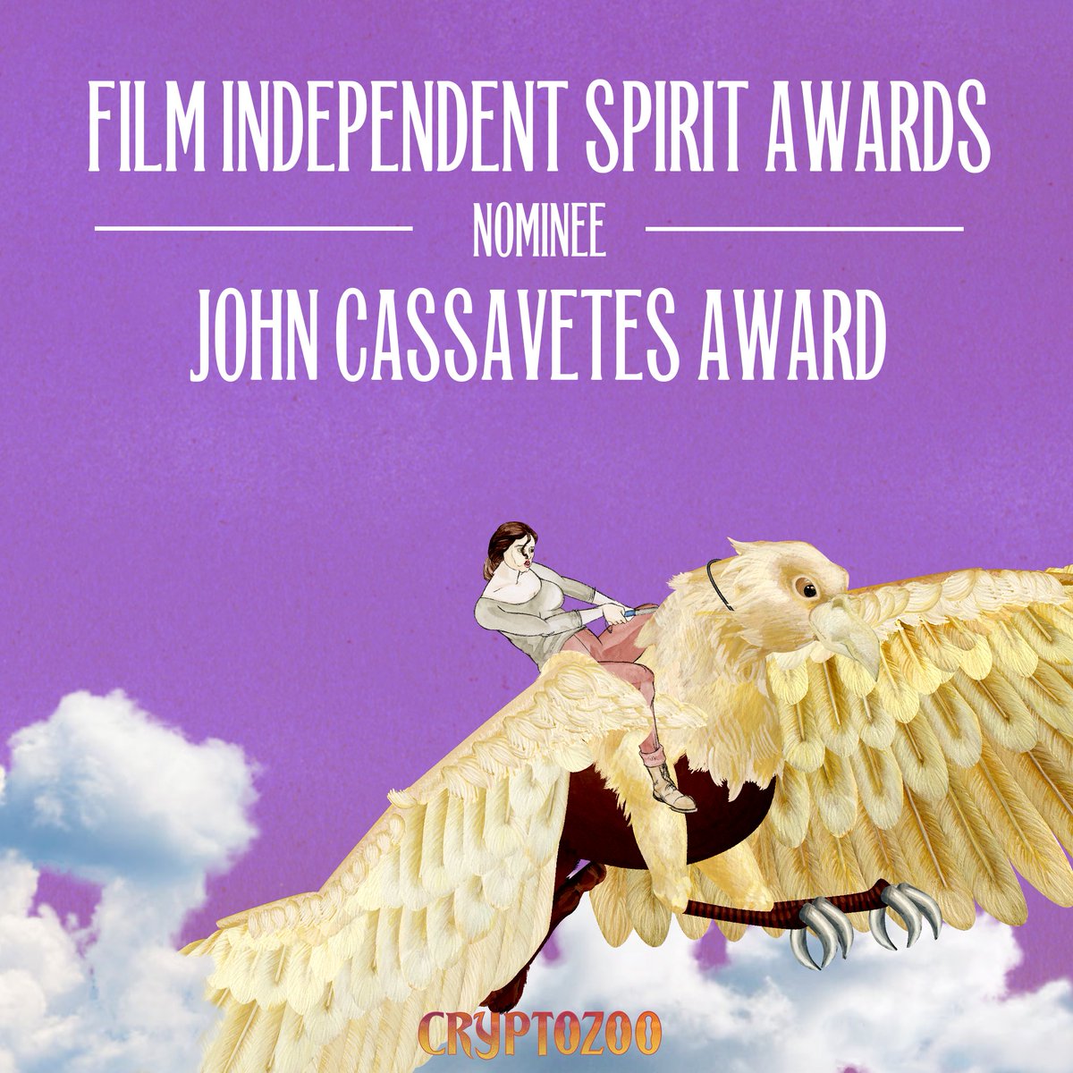 cryptozoofilm's tweet photo. Congratulations to #CryptozooFilm on being nominated for the John Cassavetes Award at the @FilmIndependent #SpiritAwards! https://t.co/6U66sYR39K