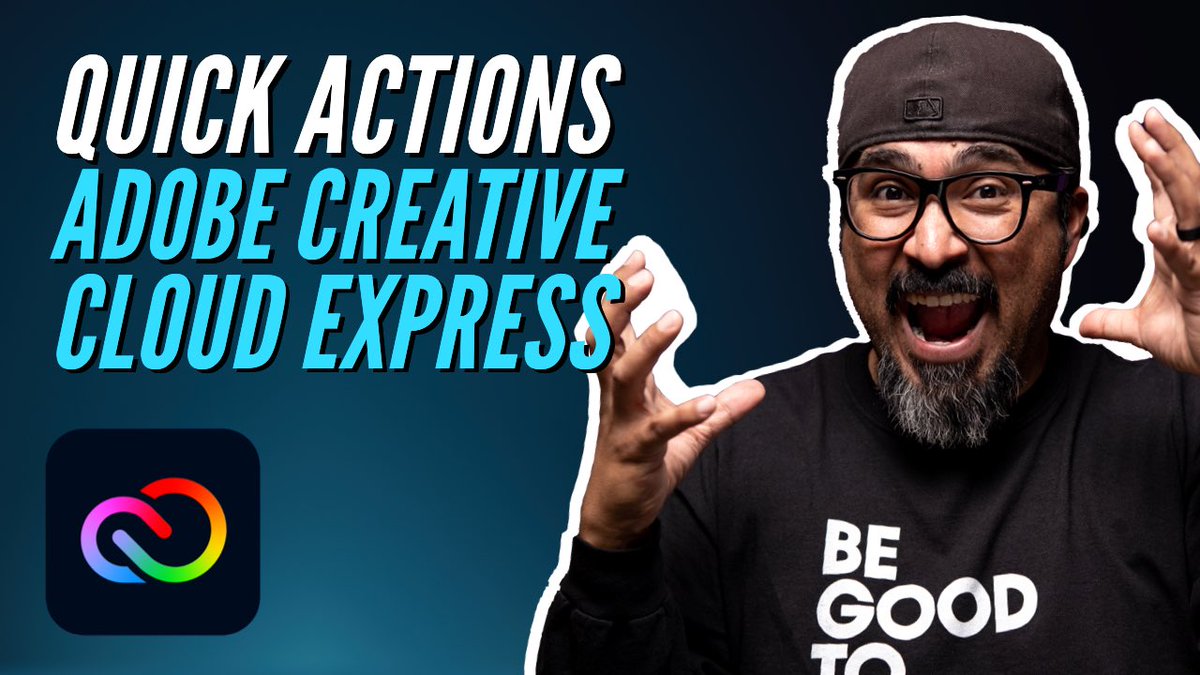 ClaudioZavalaJr's tweet photo. Adobe Spark is now Adobe Creative Cloud Express! 🤩

To celebrate, here’s my first @creativecloudexpress tutorial on Quick Actions in Creative Cloud Express…

🌃 Resize image 
📽 Merge videos
↩️ Reverse video
and more

https://t.co/nJZsdrxGK0

#creativecloudexpressambassadors https://t.co/Qxi4v0AVCZ