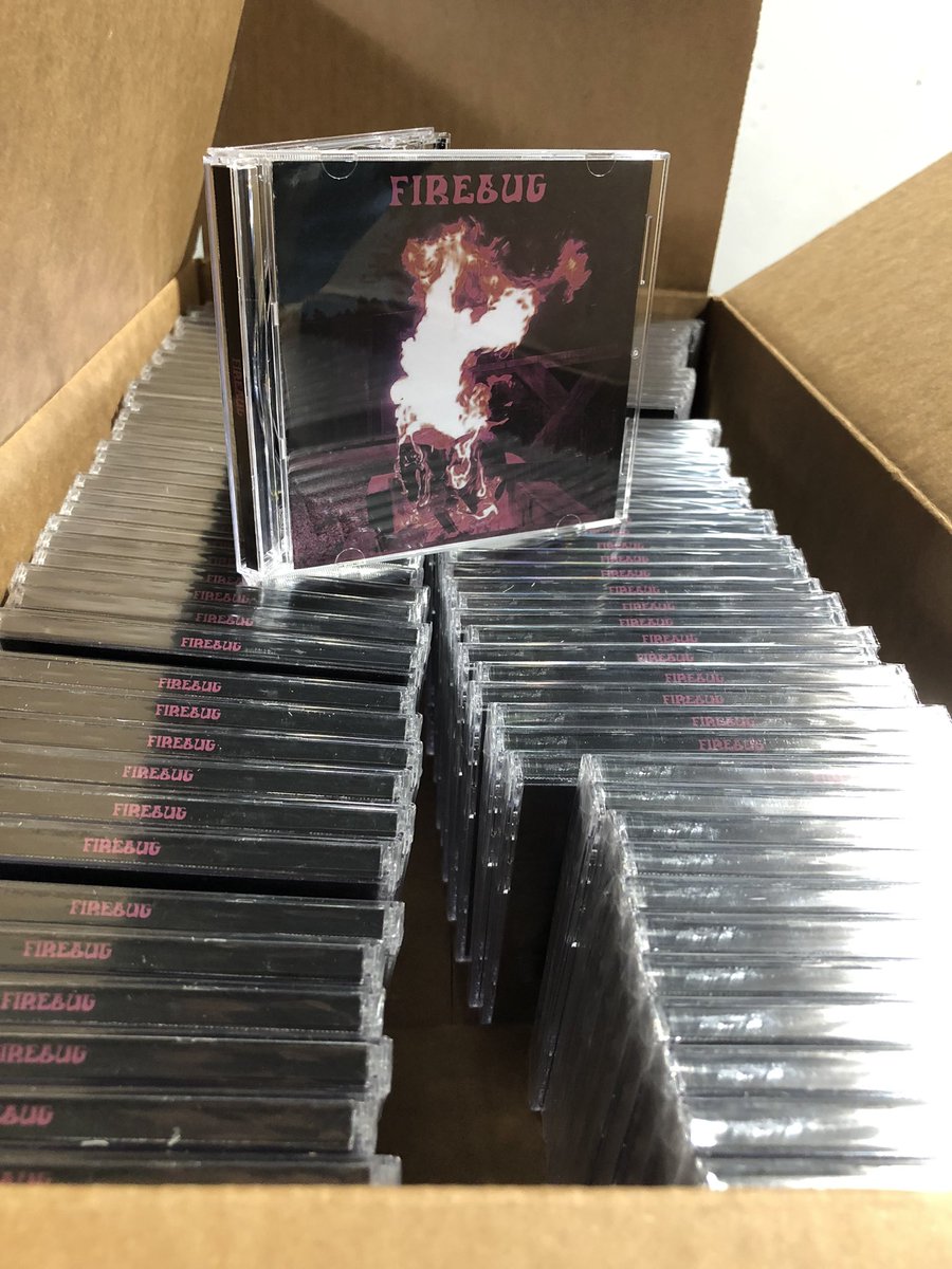 RockaRoza's tweet photo. Autographed my first CDs today!! It was fun, already sold a dozen to coworkers! Such a great day, got off early and now I’m just waiting for my new love to get off work. Can’t wait to see her 😍. #LifeisBeautiful https://t.co/ee4jY9Pfar