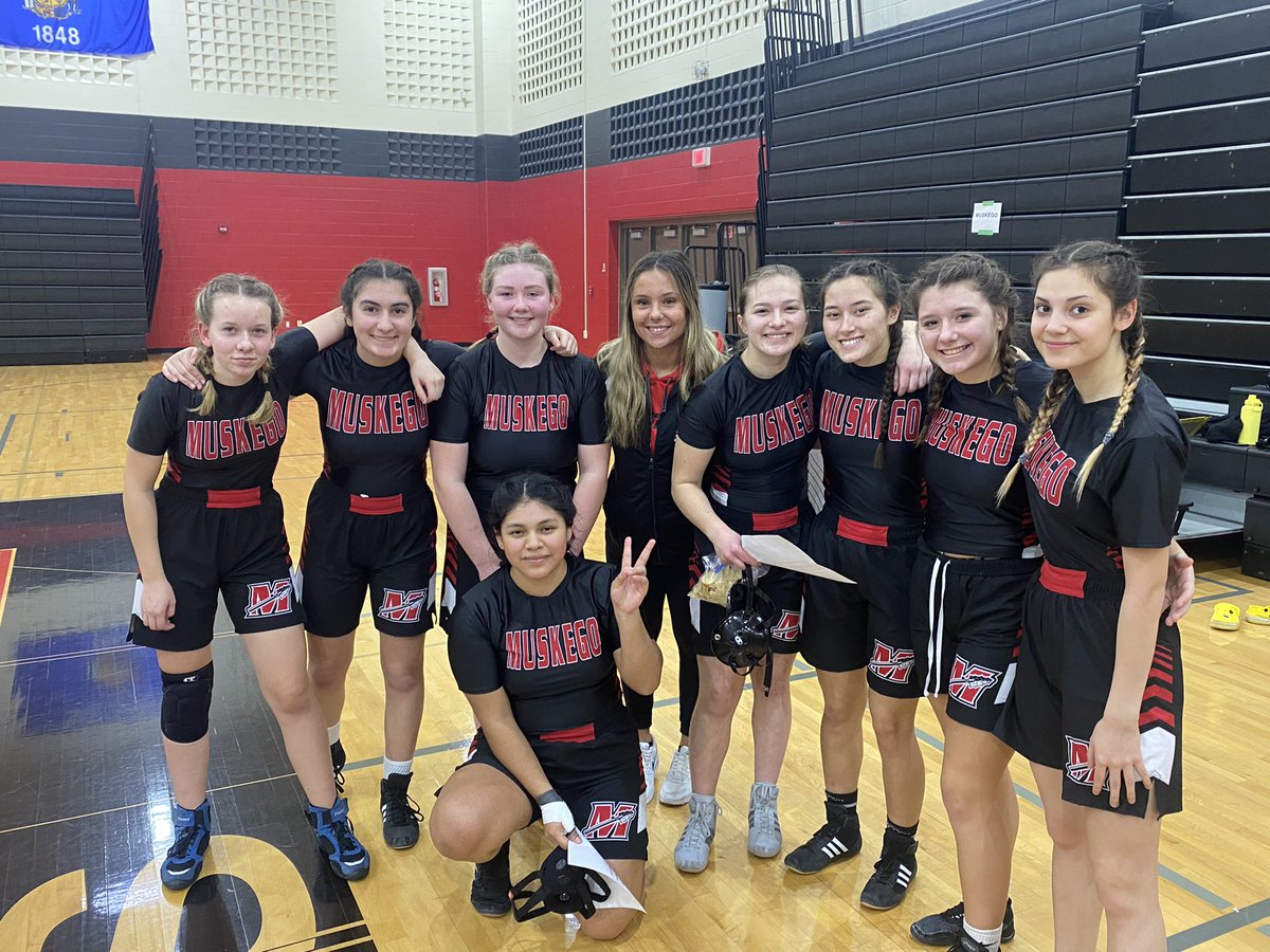 Excited to host the first ever girls wrestling invite at MHS! These Warriors have been working so hard and ready for battle! #mhspride <a href="/1WarriorMHS/">1WARRIOR</a> <a href="/MuskegoNorwaySc/">Muskego-Norway Schools</a>