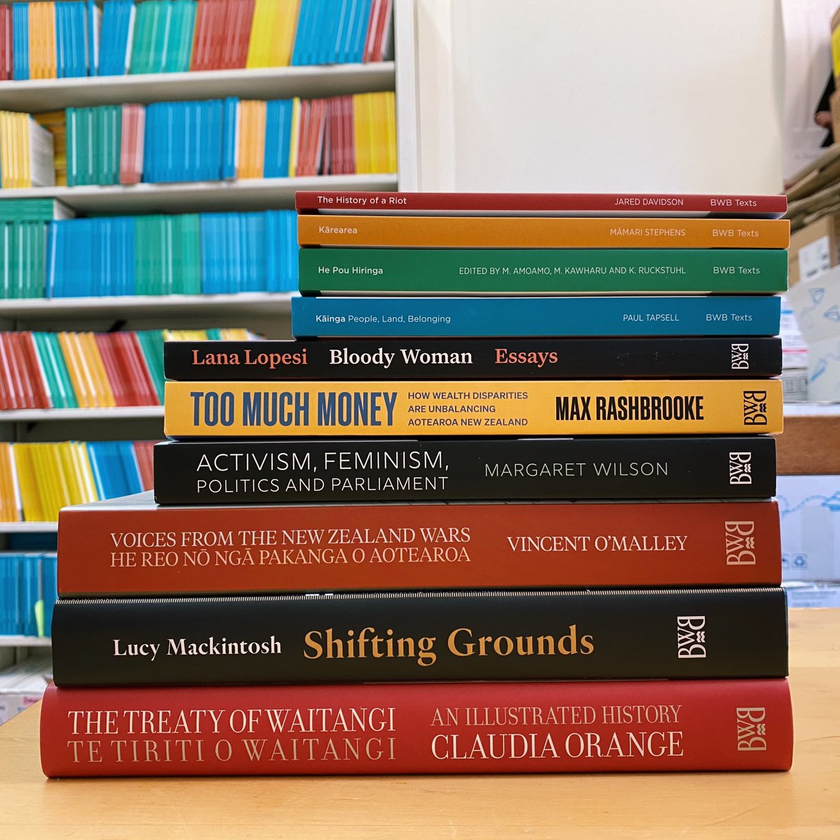 BWB_NZ's tweet image. We're giving away a complete set of our 2021 publications! 📚 

Please retweet to enter, with the draw closing midnight Thursday 16 December. 

bwb.co.nz/books/