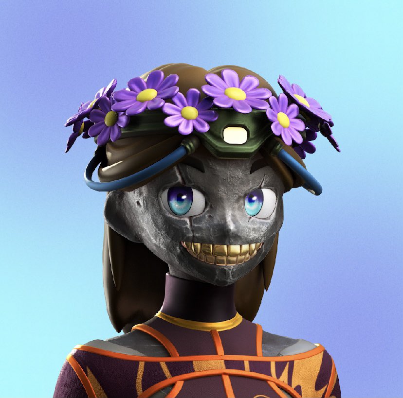 J_Shepard21's tweet photo. @TropixOfficial @RTFKTstudios @RTFKTstudios check out my gorgeous goddess clone #669 that has the rare stoned curse 😍😍😍 she’s a beauty https://t.co/oC9ZReNbyX