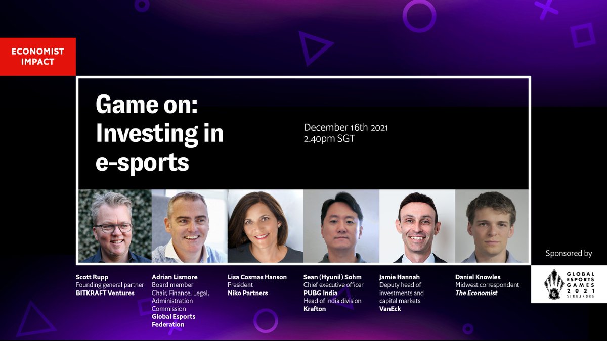 Looking into the future, the metaverse, and a #worldconnected.

An outstanding line-up of speakers await at GEFcon_21. Register for the free virtual event here: gefcon.org/#register

#esports #teamGEF #GEG2021