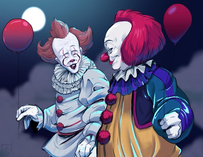 Pennywiseのtwitterイラスト検索結果