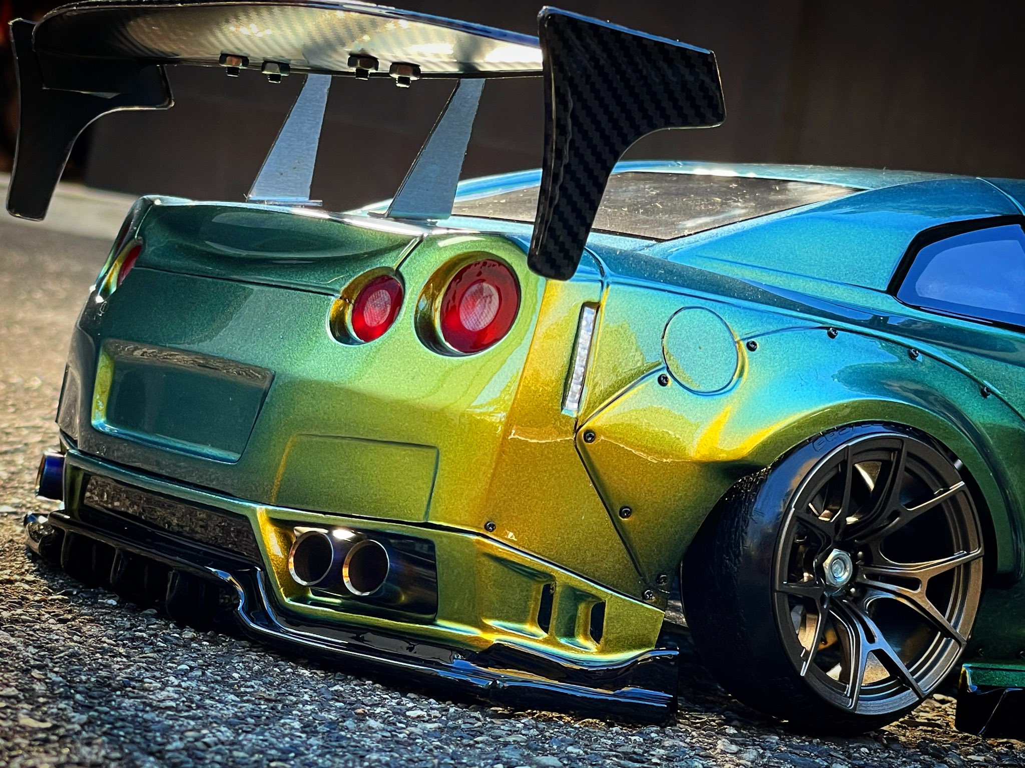 Pandora RC Nissan GT-R R35 BLS / BN Sports Clear Drift Body