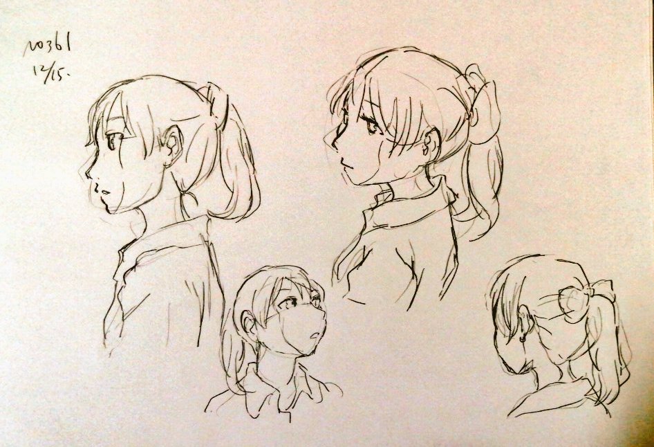 #一日一模写 361/365 
