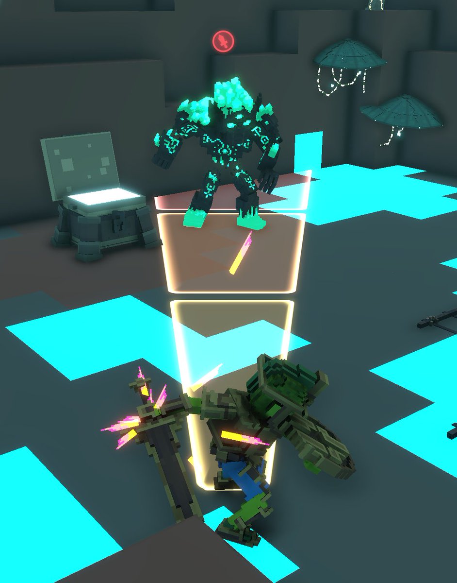 AchesonBoris's tweet photo. @TheSandboxGame Couldn't afford to miss those golems. I had to try my hand. Having found all the parts of the ancient armor, as well as the magic sword, I entered into battle with them. Now I have a victory over two stone golems, as well as one glass https://t.co/TVxPKXdK4X