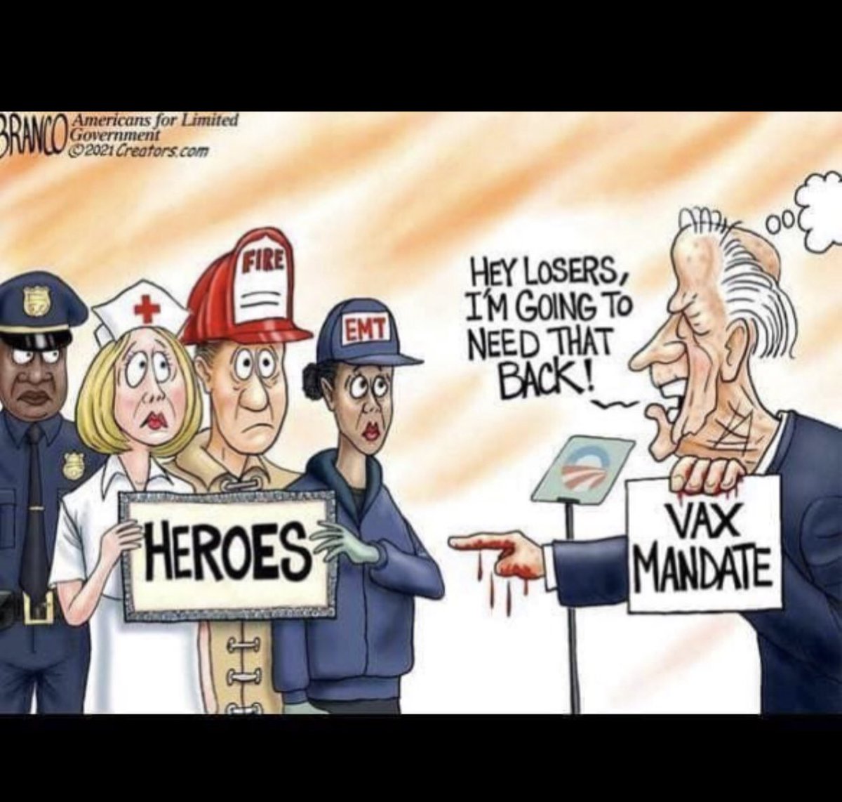 BellajohiLove's tweet photo. #Biden #Jill #Heros #NYPD #Doctor #American #LetsGoBrandon #firefighter #emt #BLM #COVID #Nurses #BidenHarris2020 https://t.co/pfCbKYh3b2