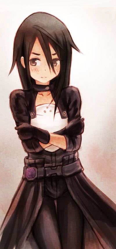 “I-I don’t know why you insisted I join your party, but don’t think just because I’m the weakest member you can boss me around...”

The feminine boy looked away from the party leader (the reader) with a light blush and his arms crossed.