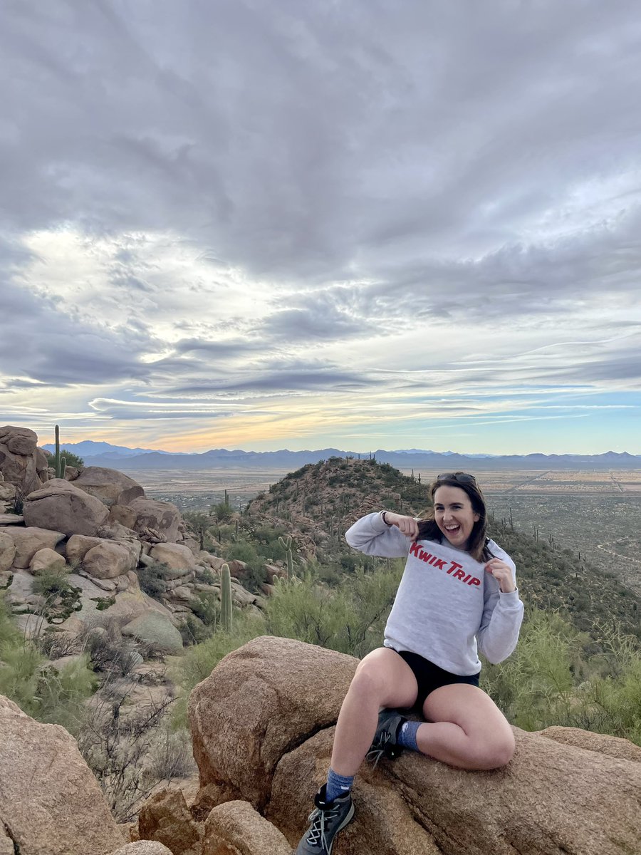 alyssasachs's tweet photo. Repping @KwikTrip in @SaguaroNPS😎
#WisconsinRepresent https://t.co/ojabl4L9pC