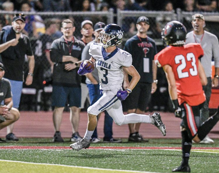 <a href="/latsondheimer/">eric sondheimer</a> Peter Vanis (Loyola WR/Return Specialist) is an extremely underrated prospect in SoCal. His highlights look like a video game. Some program will be extremely fortunate to have him.