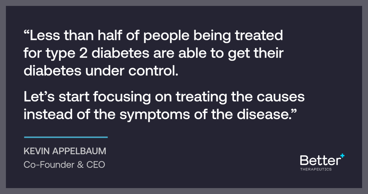 Our CEO Kevin Appelbaum sat down with <a href="/GrinsteinJ/">Jonathan D. Grinstein, PhD</a> of @GENBio to discuss the bold vision behind our company – a new way to treat age-old diseases, starting with #type2diabetes. Read the full piece here: genengnews.com/cardiovascular…