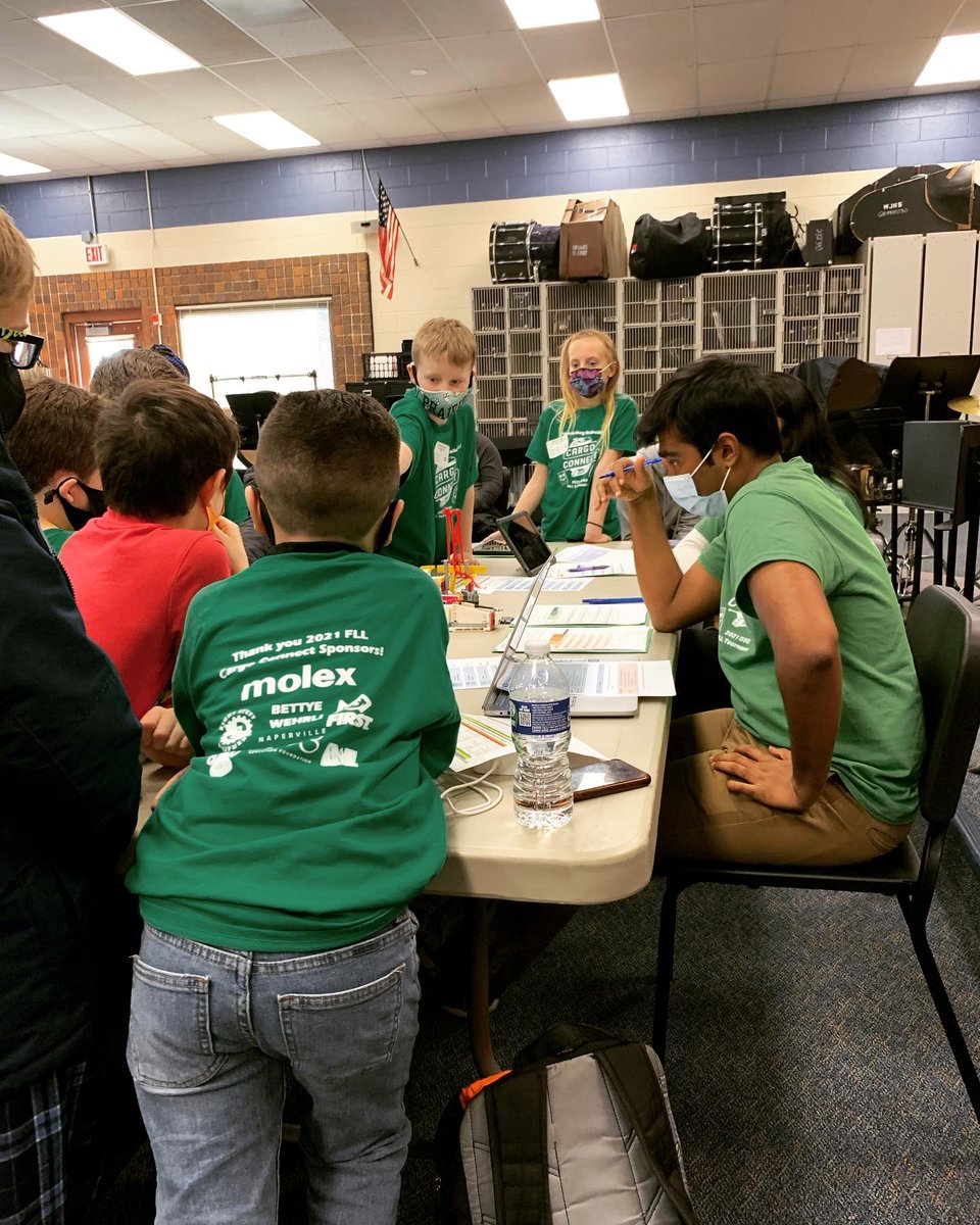 SearcyK's tweet photo. Prairie Robotics rocked it! AM team won the whole thing. PM team took 4th out of 11. We are so proud of them!!! #prairiepride #bebold203 https://t.co/e2WDqwhMDJ