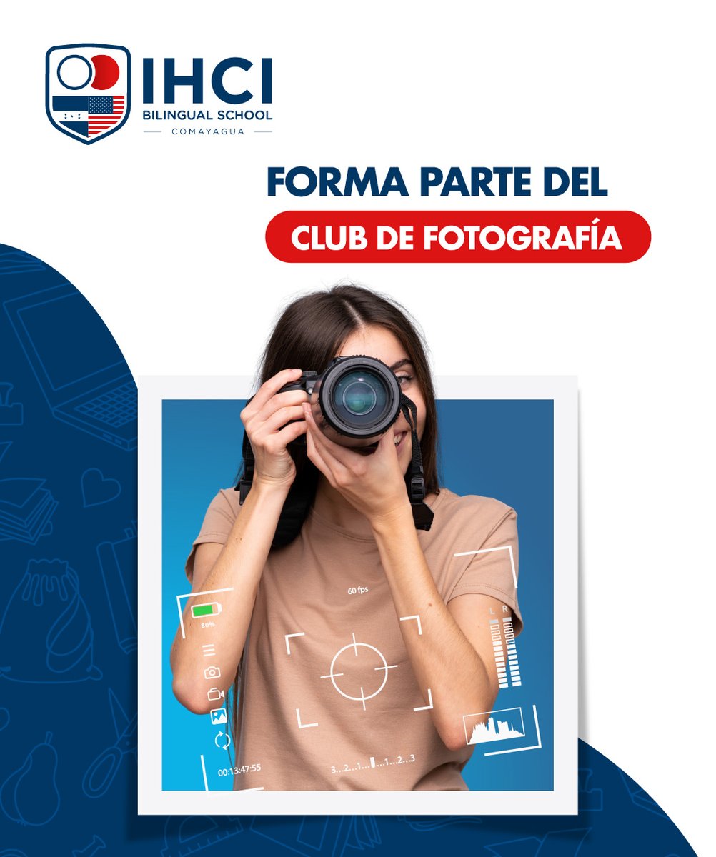 📸 🤳🏼  ¿Disfrutas de la fotografía? 📸 🤳🏼 

Forma parte de nuestro club de fotografía IHCI bilingual School Comayagua

📞 ⎪ 2772-7772 ⎪9465 2352⎪9524-2124

#IBSComayagua #IHCISomostodos #IHCISomos #Periodo2022