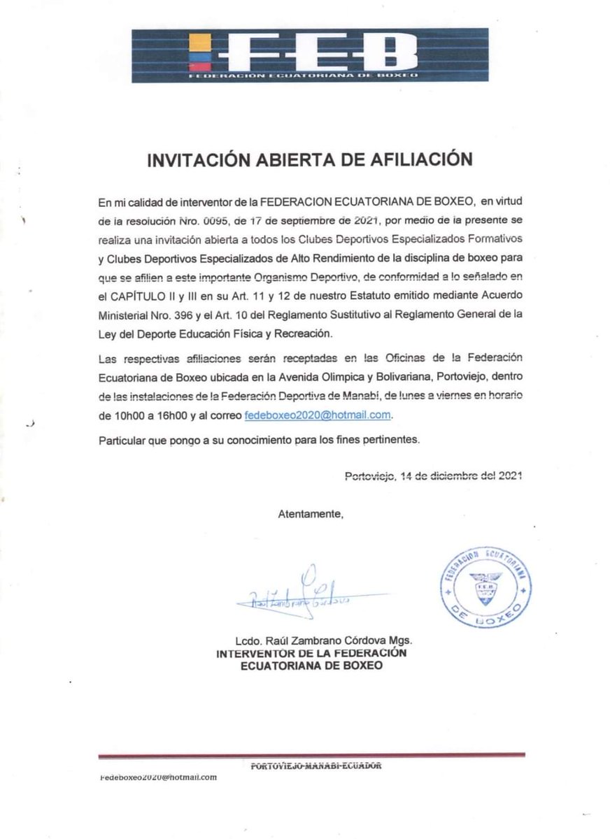 ¡COMUNICADO!