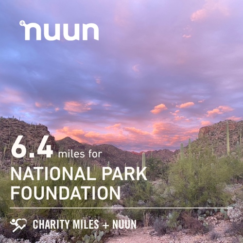 Some solo and some with @canicas! 6.4 @CharityMiles for @goparks sponsored by @nuunhydration. Join the #muuvment! #nuunlife