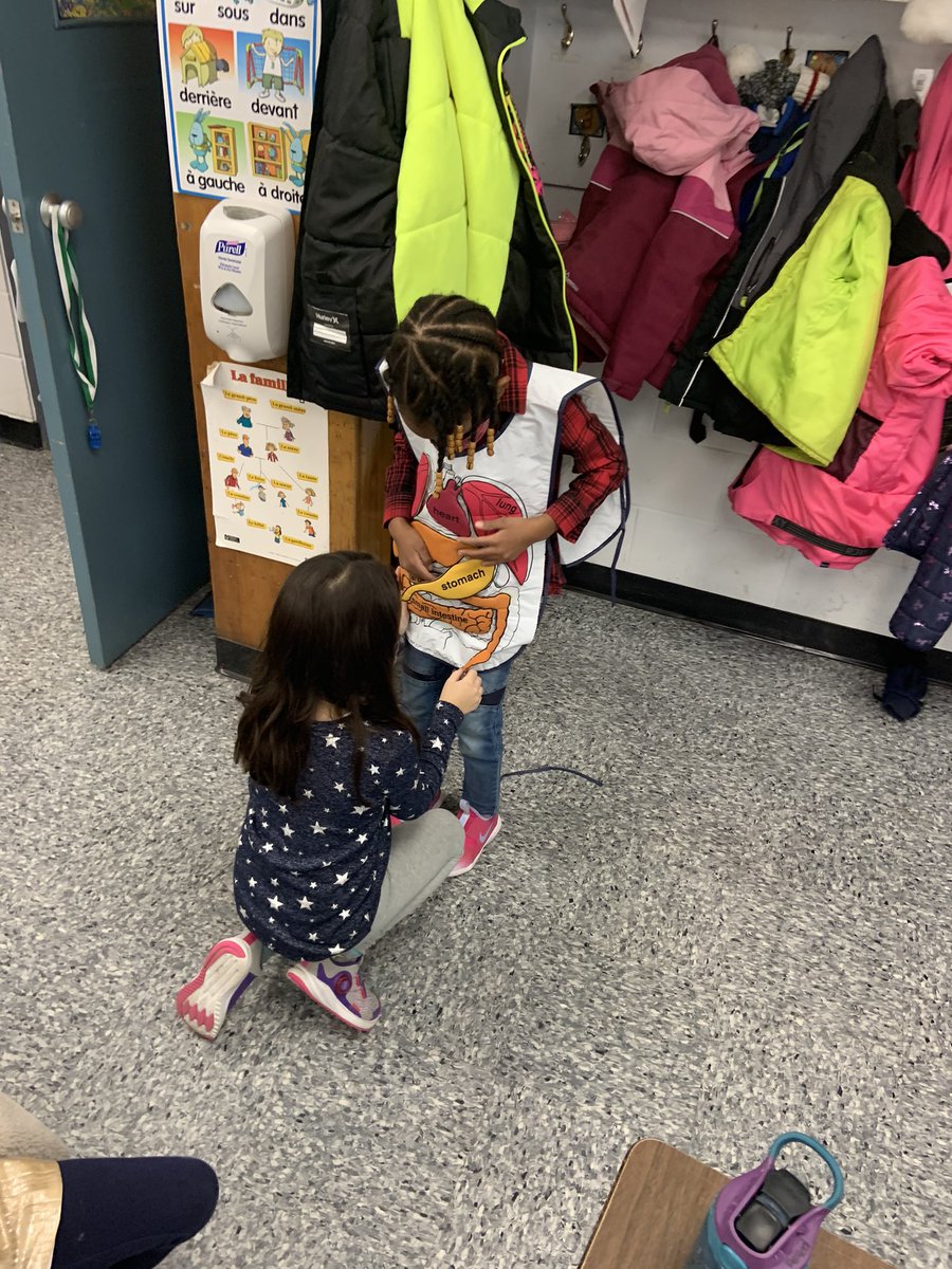 The grade 1s were busy learning about their body organs. They had the opportunity to trace their friends and place the organs in the correct areas 🧠🫁🫀