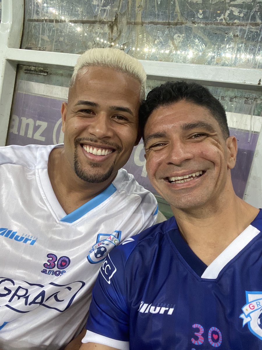 Que bom te ver irmão <a href="/geuvaniooficial/">Geuvânio</a> 💀💪❤️ 

#GRAACCnaESPN