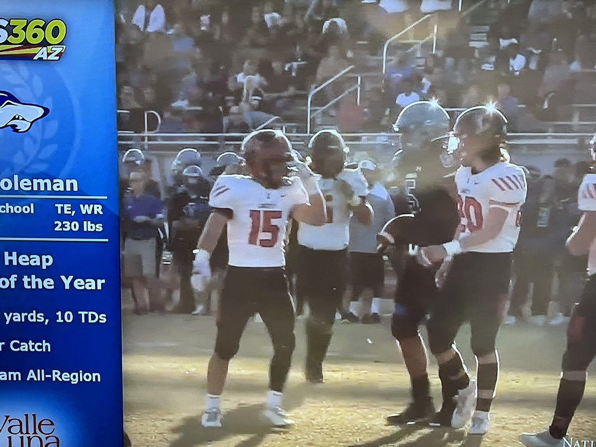 The Chandler Ohana AZ TE of the Year is our very own <a href="/nason_88/">Nason Coleman</a> #QuietLeader #Makoa #Ohana <a href="/PrincetonFTBL/">Princeton Football</a> <a href="/GarretsonRick/">Coach G</a> <a href="/HIT4ATHLETES/">Coach Chad Carpenter</a>